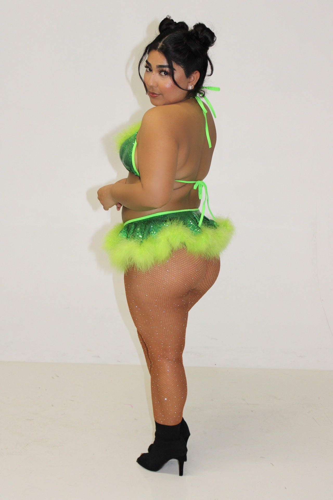Fluffy green Set