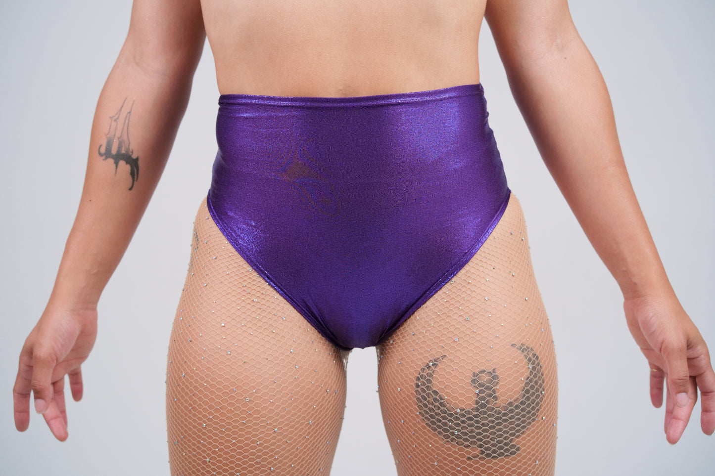 Holographic purple bottom