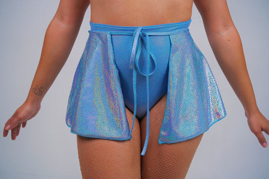 Holographic Sky blue bottom