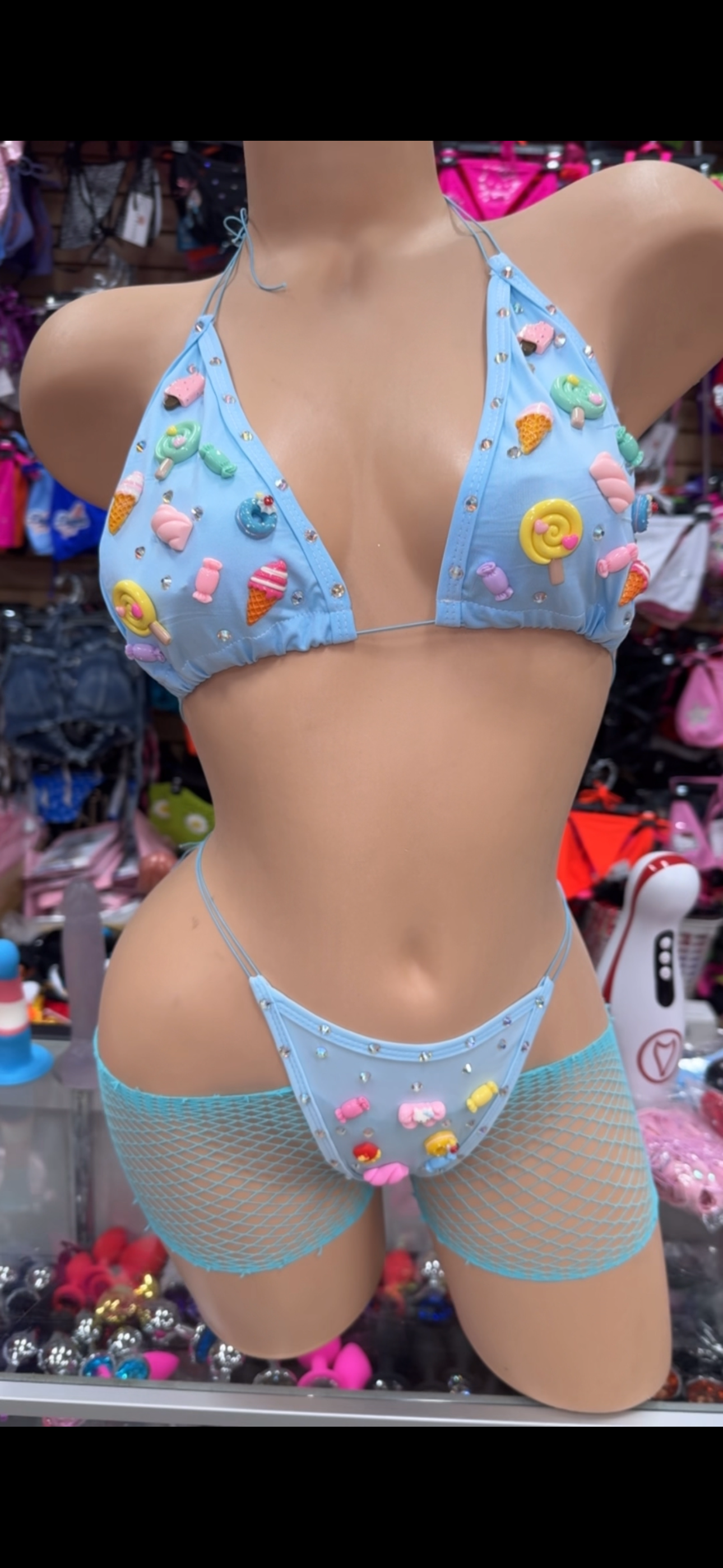 Baby blue Candyland