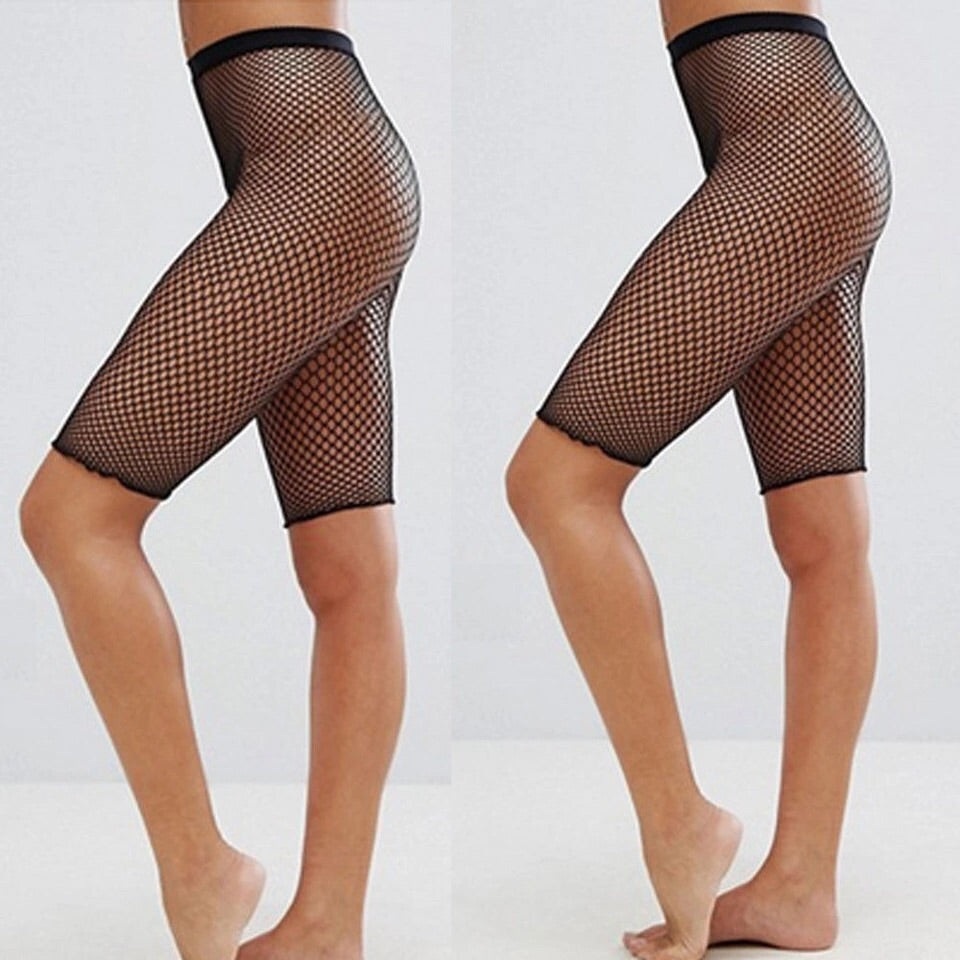 Fishnet shorts