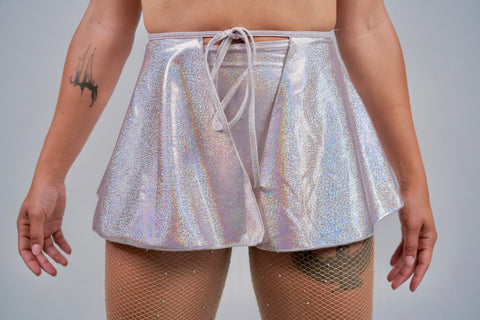 Holographic Rose Gold Skirt