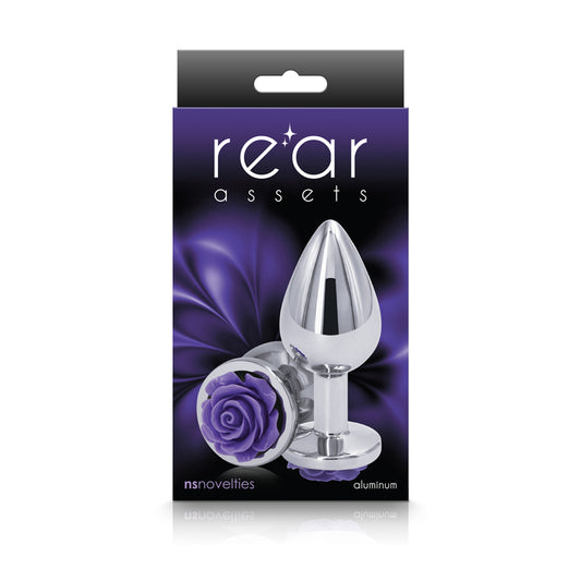 Rear assets silver purple