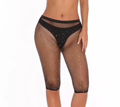 Rhinestone shorts