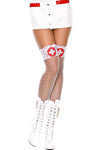 Lace top Nurse Stockings